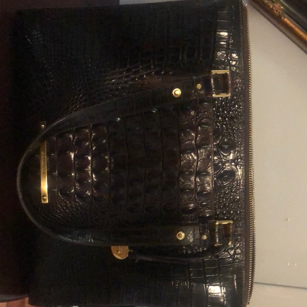 Cocoa Brahmin tote handbag